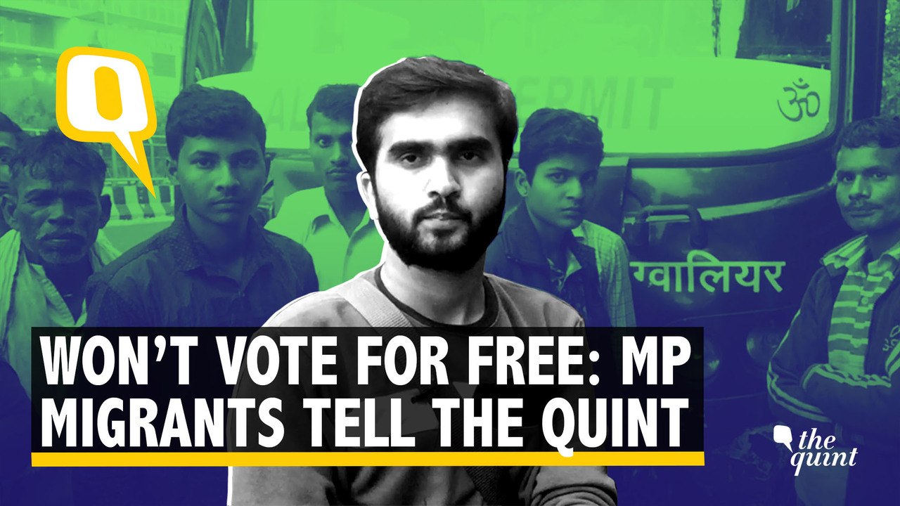 Won't Leave Work And Vote For Free : MP Migrants in Delhi