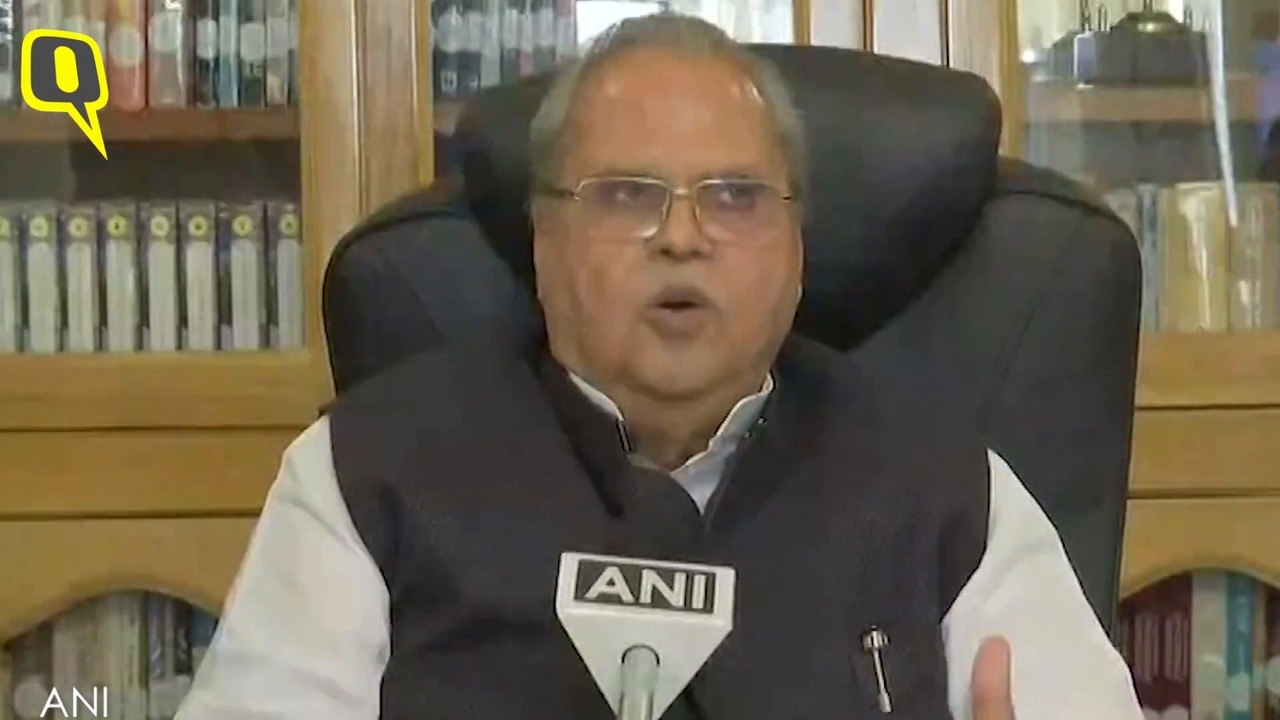 Couldn’t Allow Horse-Trading in State: J&K Governor Satya Pal Malik