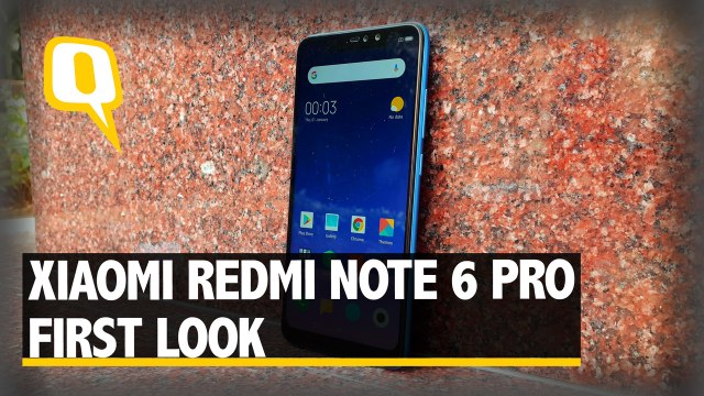 Xiaomi Redmi Note 6 Pro First Look