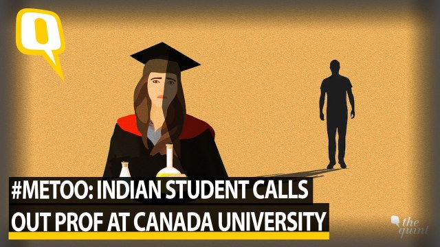 #MeToo in Academia: Indian student alleges sexual harassment by professor