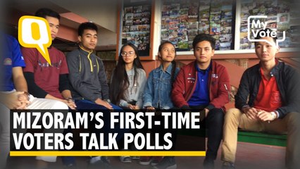 下载视频: First Time Voters In Mizoram Talk About Their Issues This Election