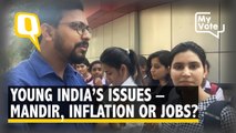 #MPElection2018। What Are the Issues of Young India? Mandir, Inflation or Unemployment?