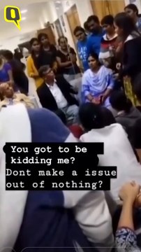 You're Making an Issue Out of Nothing : SRM VC on Sexual Harassment of Student