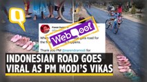 WebQoof: Indonesian road viral as PM Modi’s infrastructural push in india