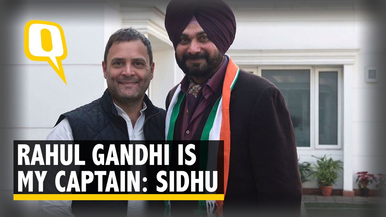 ‘Rahul Gandhi Sent me to Pakistan, He is My Captain’: Sidhu