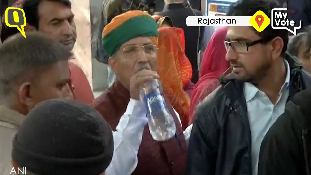 Rajasthan Polls: Union Minister Arjun Ram Meghwal Cast His vote