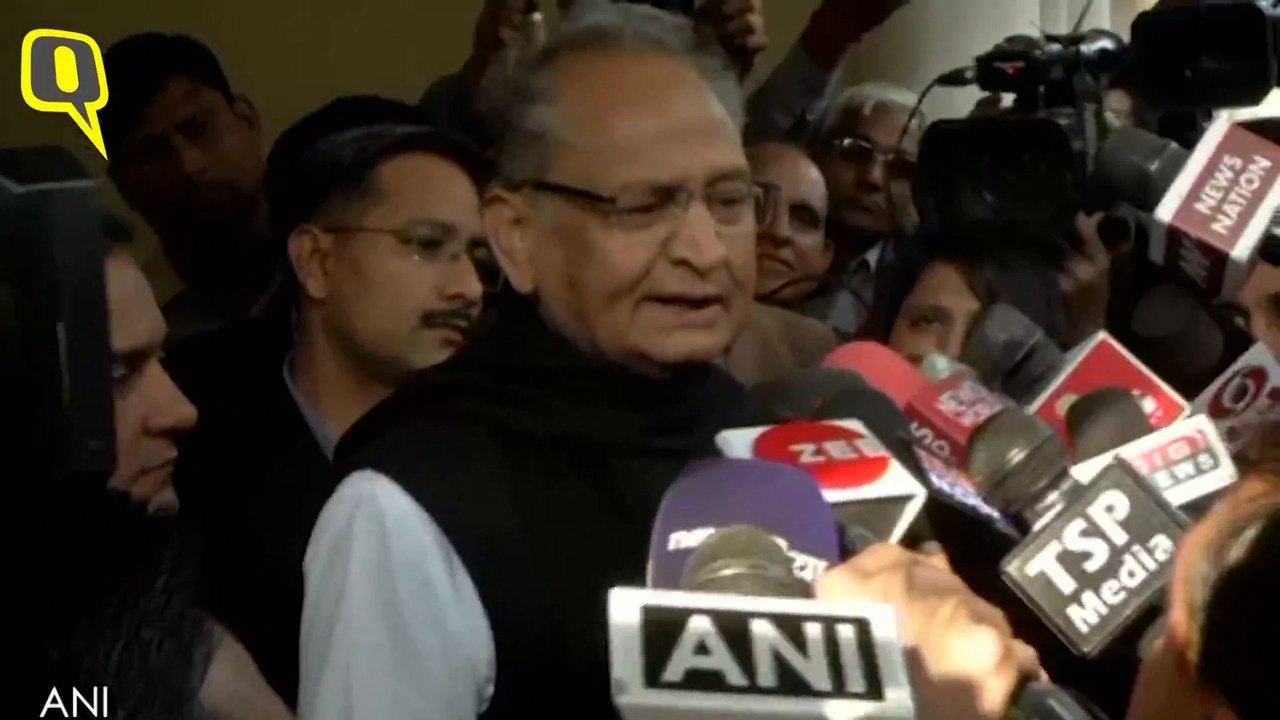 Party President Will Decide on Who Will Be the Chief Minister: Ashok Gehlot