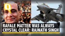 Rafale Matter Crystal Clear, SC gave Right Verdict: Rajnath Singh