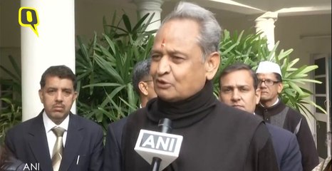 Once The Cabinet Is Decided, The Chief Minister Will Work On its Advice: Ashok Gehlot