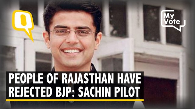 People of Rajasthan Have Rejected the Ideology of BJP, Says Sachin Pilot.