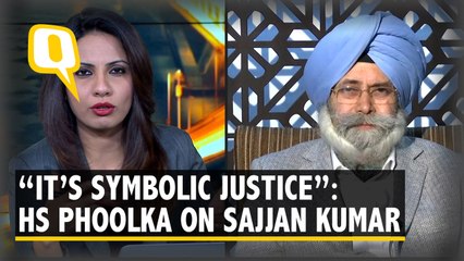 It's A Symbolic Justice: HS Phoolka on Sajjan Kumar's Life Imprisonment