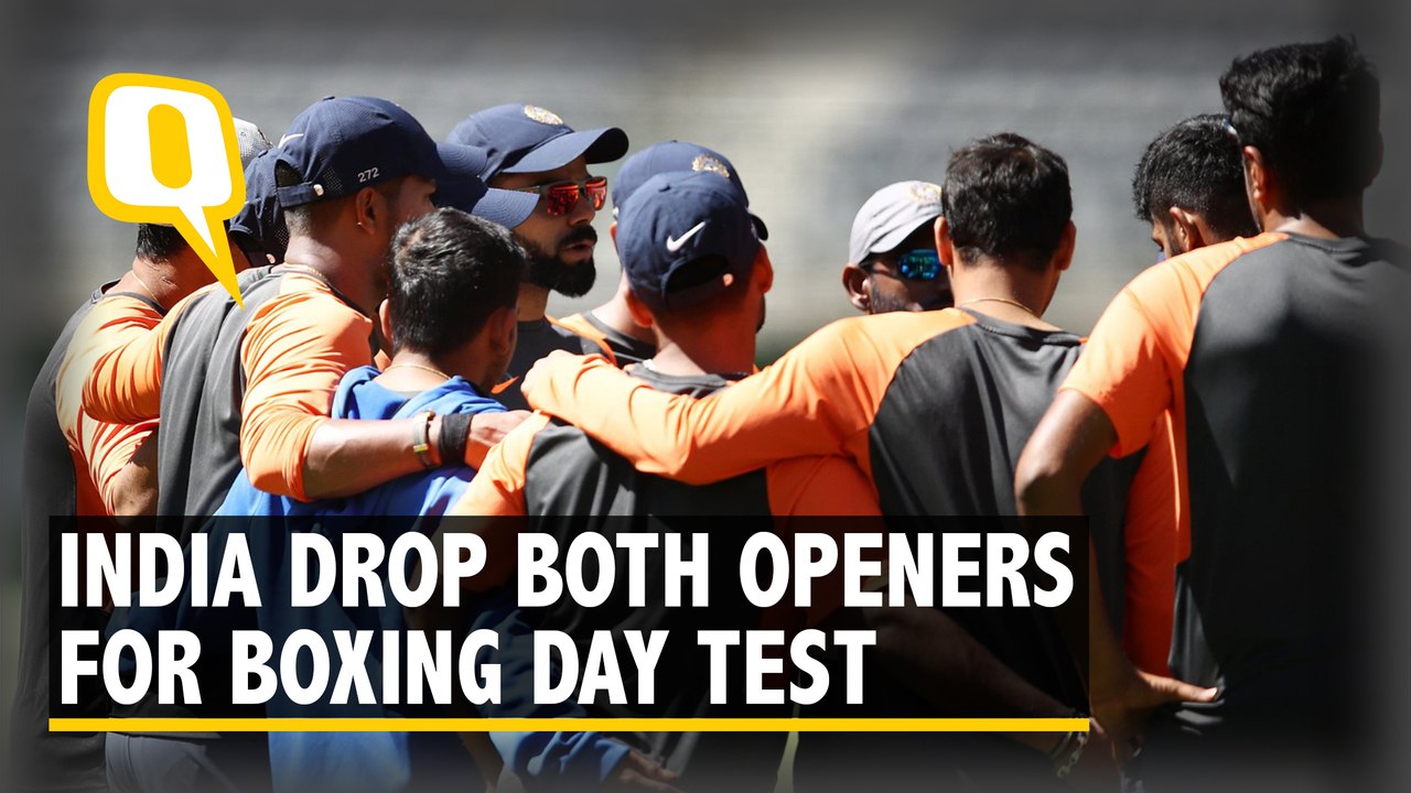 India Make 3 Changes for Boxing Day Test