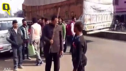 BJP Leader Assaults Differently-Abled Man For Criticising PM Modi, Yogi