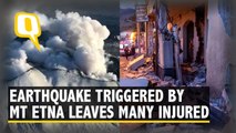 Earthquake Triggered by Mt Etna Volcano Hits Sicily, Many Injured