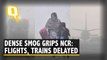Cold Wave and Smog Grip Delhi-NCR; Several Flights Delayed