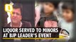 Watch: Liquor Distributed Among Minors at BJP Leader’s Event
