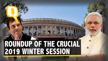 With 3 Major Bills, Winter Session Proves Crucial Before 2019 Polls