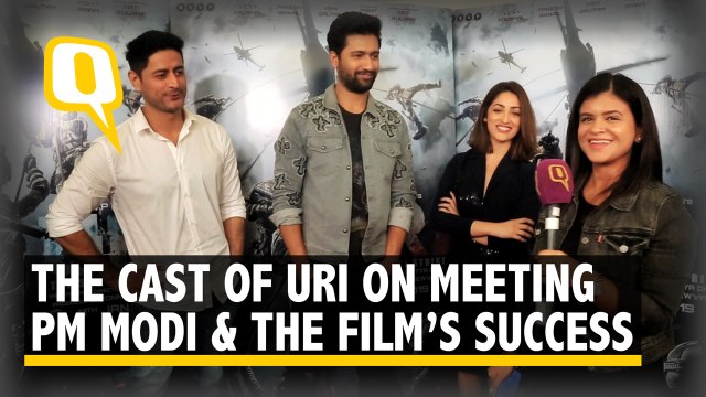 Vicky Kaushal, Yami Gautam, Mohit Raina Celebrate Uri’s Success