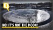 No, It’s Not Moon! But This Giant Spinning Ice Disc Looks like One