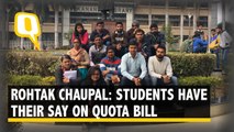Quota Bill a Political Move: Rohtak Students Question Its Benefits