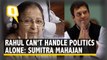 Opposition Slams Sumitra Mahajan’s ‘Political’ Remark on Rahul-Priyanka