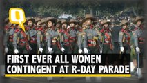 R-Day Parade: All Women Contingent Marches for the First Time in Rajpath