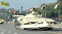 Republic Day 2019: T-90 Bhishma Tanks, K9 Vajra-T Self Propelled Howitzer Displayed at Rajpath