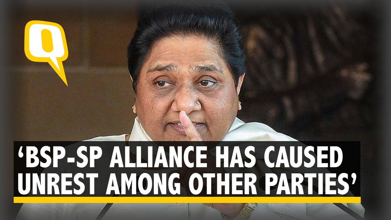 SP-BSP Alliance Making 'Casteist' Parties Restl...