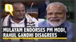 Modi Thanks Mulayam for 2019 Polls Endorsement, Rahul Disagrees