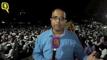 Farmers Marching To Mumbai Await Police Clearance in Nashik
