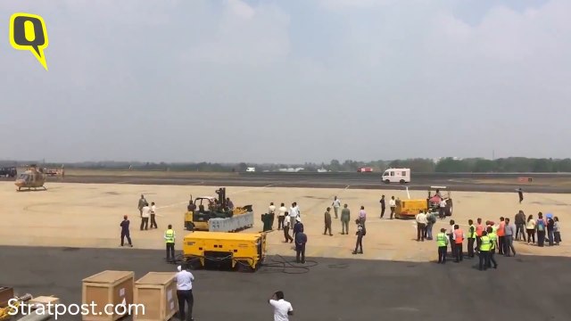 Two IAF Suryakiran Jets Collide Mid-Air, Two Pilots Seen Ejecting