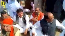 BJP Leaders Face Anger in Meerut For Wearing Shoes At Pulwama Martyr's Funeral