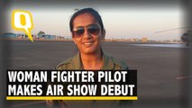 One of IAF's First Women Pilots Fly Hawk at Aero India 2019