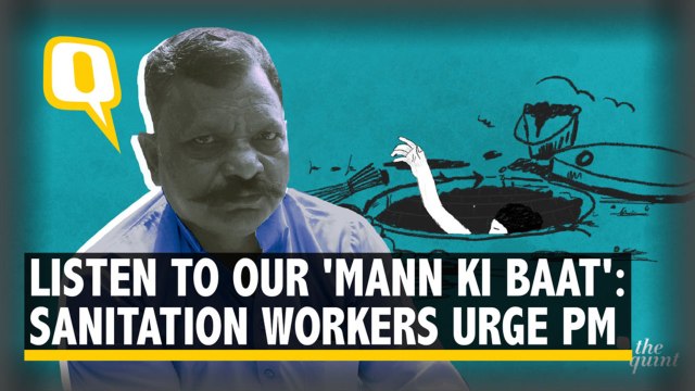 Sanitation Workers Protest at Jantar Mantar, Demand Reservation