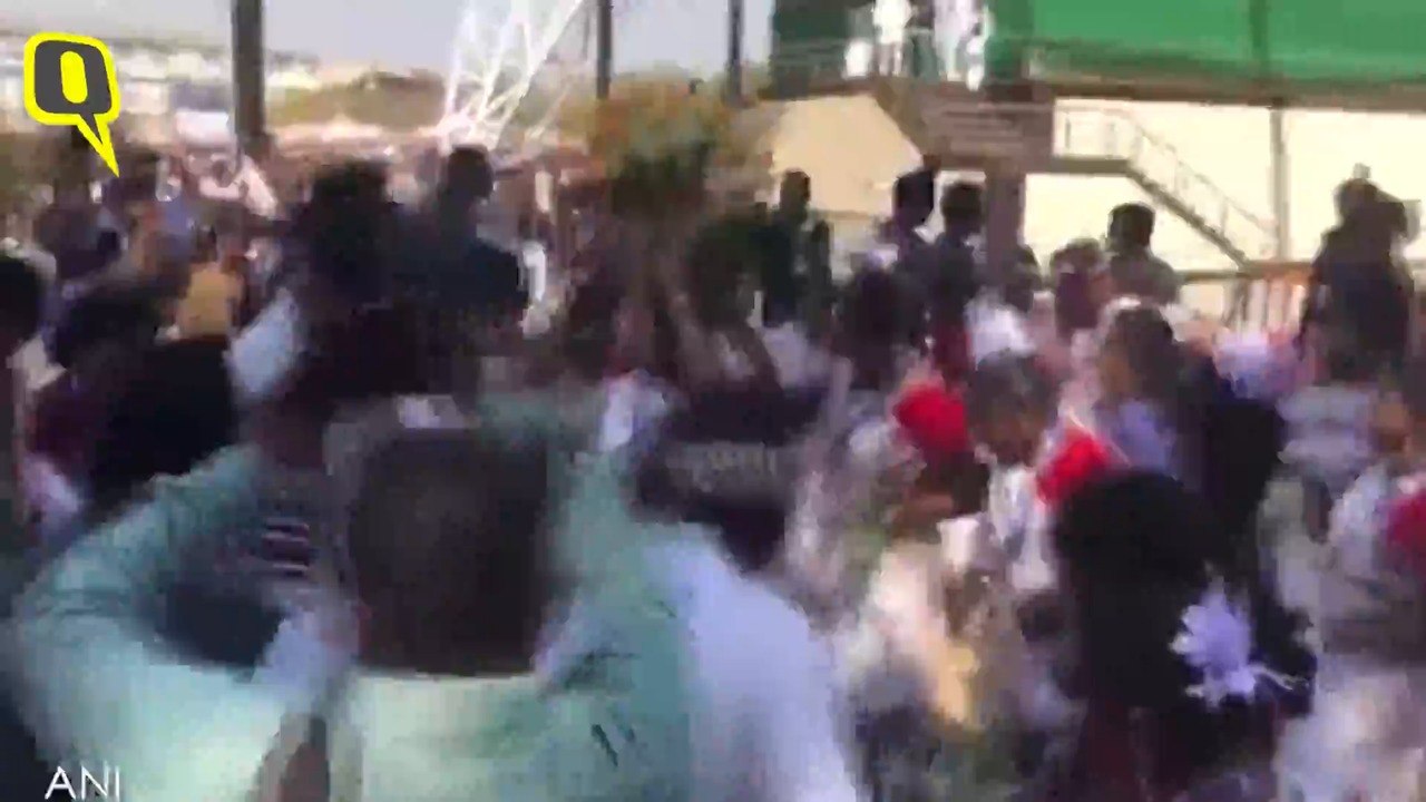 Congress President Rahul Gandhi Performs Folk Dance With Locals