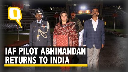 Download Video: Abhinandan is Home: IAF Pilot Crosses Border With a Smile