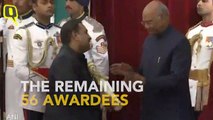 Watch: President Kovind Confers Padma Awards at Rashtrapati Bhavan | The Quint