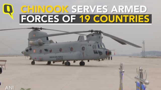 IAF Inducts First Unit of Heavy Lift Chopper Chinook