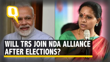 Will TRS Form Post-Poll Alliance With BJP? KCR's Daughter Kavitha Answers