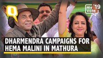 Dharmendra Campaigns for Hema Malini in Mathura
