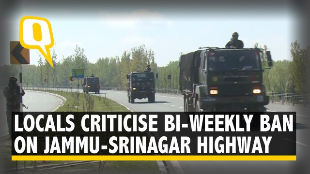 Locals, NC Criticise Bi-Weekly Ban on Jammu-Srinagar-Uri Highway