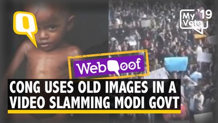 Congress Video Slamming PM Modi Uses Visuals From When It Was In Power