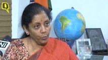 Pak PM's Statement Could be Congress' Ploy: Defence Min Sitharaman