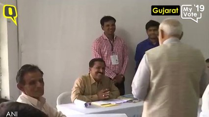 PM Modi Casts His Vote in Ahmedabad, Gujarat