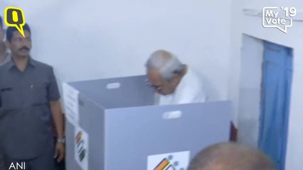 Download Video: Odisha CM Naveen Patnaik Casts His Vote in Bhubaneswar