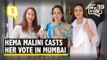 Hema Malini Casts Her Vote in Mumbai