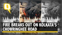 Fire Breaks out on Kolkata’s Chowringhee Road, No Casualties