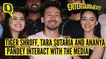 Tiger Shroff, Tara Sutaria & Ananya Pandey on SOTY 2