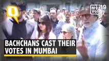 The Bachchans Cast Their Votes in Mumbai