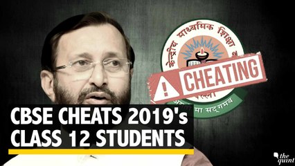 Download Video: Exclusive: CBSE Cheats Students by Tampering Class 12 Marks, Again